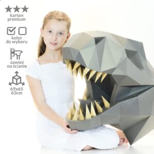 Zestaw kreatywny DIY – Dinozaur T-Rex Deluxe